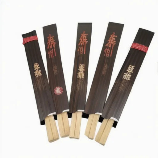 Wholesale Custom Printed Logo Bulk Chop Sticks Disposable Bamboo Chopsticks