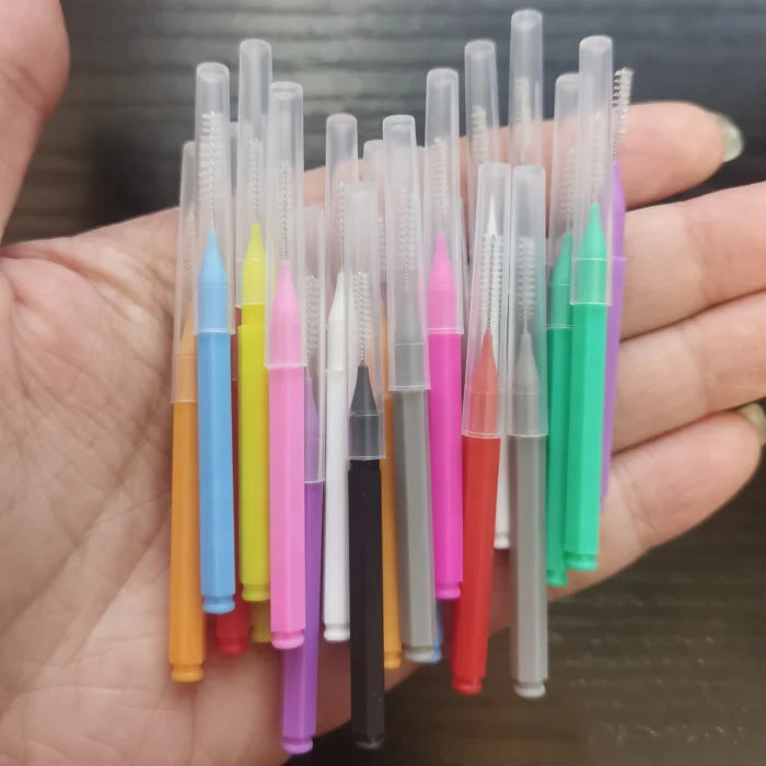 Soft Flexible Mini Micro Brush for Eyebrow Lifting Eyebrow Tint Brow Lamination Brush Appliactor