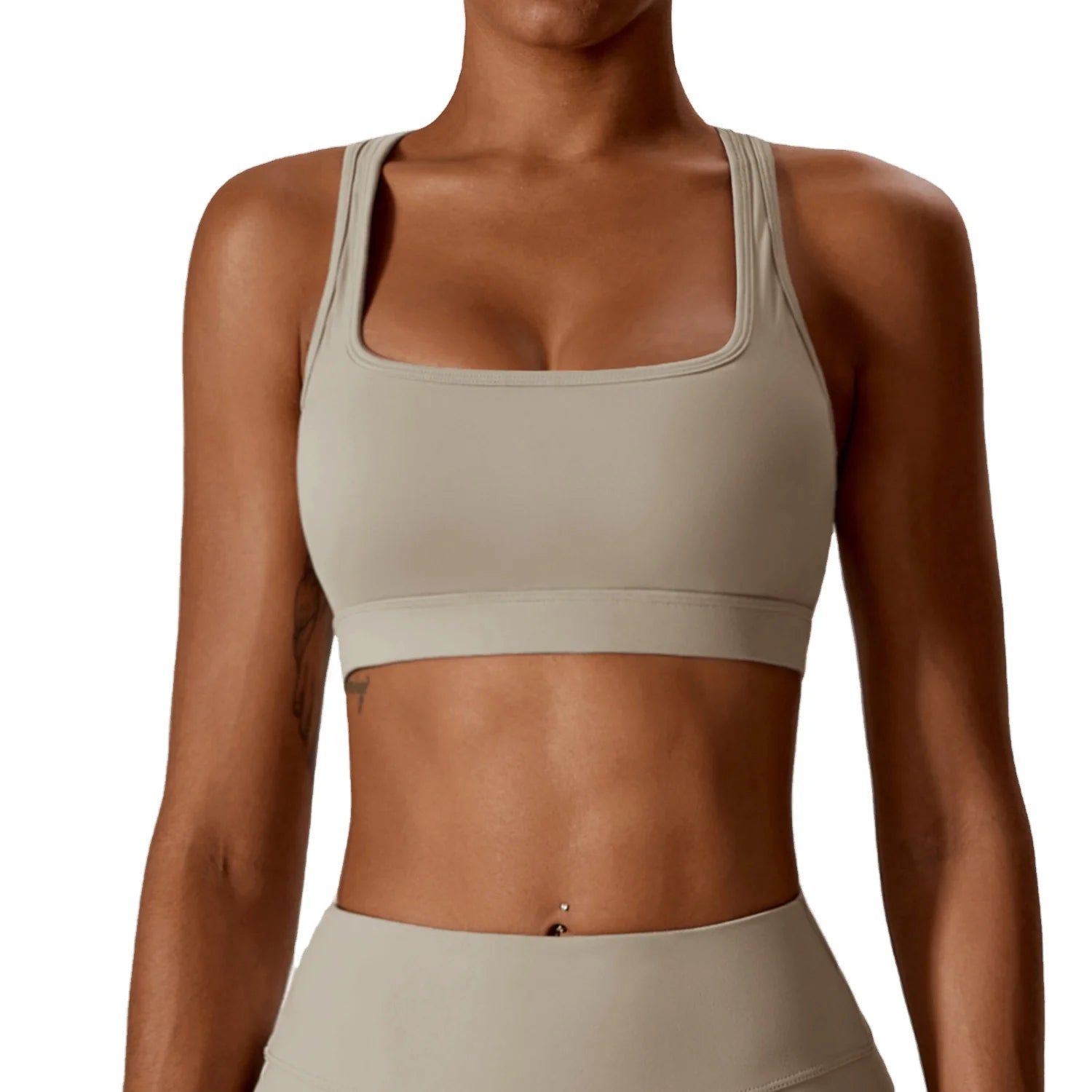 High-intensity Sports Vests Running Tops Scuff Tops and Tight Yoga Bras