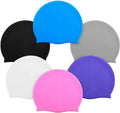Adult Kids Customize Printing Team Swimming Hats Silicone Swim Cap