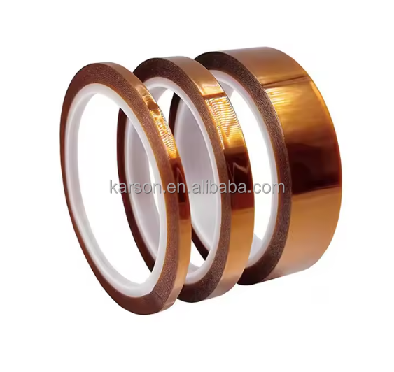 Tesa 51407 High Temperature Resistance 260 Degrees Can Remove Masking Brown Gold Finger Polyimide PI Tape