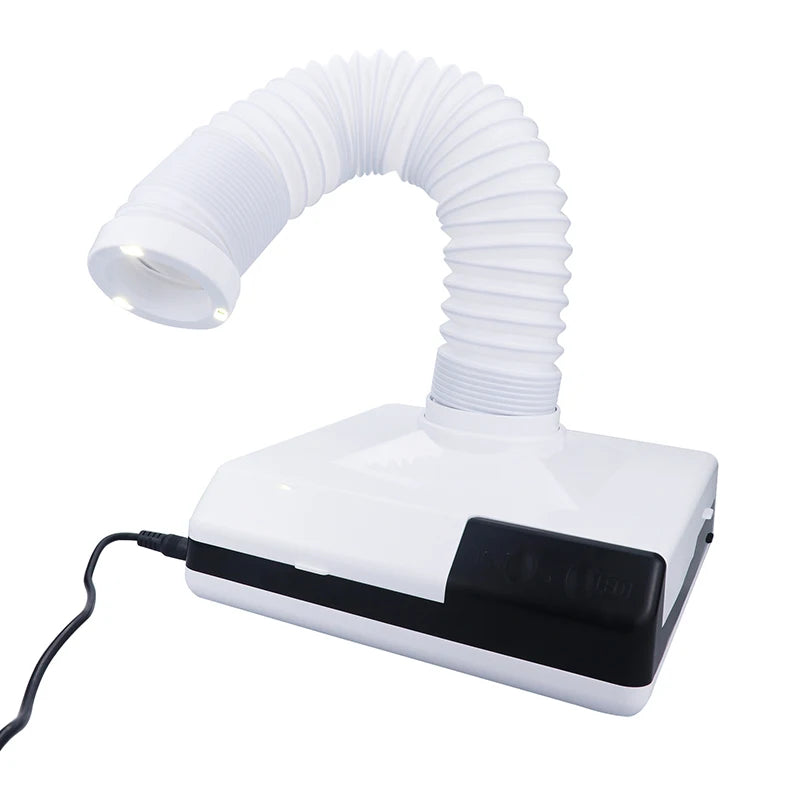 Dental Equipment 60W Desktop Dust Collector Extractor Portable 3 LED Lights  Strong Suction Vacuum Cleaner