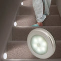 6 Led Night Light Automatic On/Off Stick-on Anywhere Battery Operated Cordless LED Motion Sensor Light Cabinet Lamp