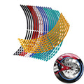 Bike Car Wheel Shine in the Night Darkness Rim Stickerhigh Reflection Bicycle Wheel Rim Stickers