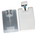 20ml HDPE & PP Credit Card Size Perfume Sprayer Bottle with Pump New Sealing Type Screen Printing OEM/ODM Available