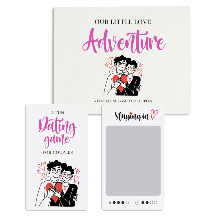 Unique Date Deck Scratch Off Cards Great As Couples Gifts for Boyfriend 40 Date Night Ideas Card Games for Couples