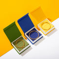 Lionwrapack Custom Logo Bracelet Necklace Jewel Packaging Book Shape Jewellery Set Boxes Black Flip Top Magnetic Jewelry Box
