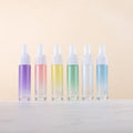 Hot Sale Cylinder Colored Empty Small Portable Essential Oil Packaging Tall Glass Dropper Bottle 10 ml