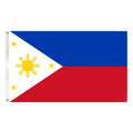 3X5FT Vivid Color and UV Fade Resistant All Different Countries Professional Flag Factory Philippines Flag