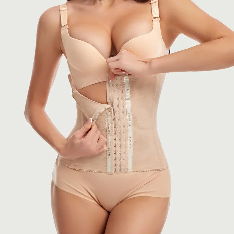 Belly Tuck Body Fitness Exercise Belly Tighten Breathable Eco-Friendly Medium Control Women Postpartum Waist Cinchers Shapewear