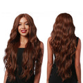 Synthetic Wigs Lace Front Wigs Long Brown Body Wave Synthetic Wigs for White and Black Women