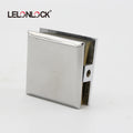 Bathroom Shower Glass Door Clamp Any Angle Cabinet Glass Clip Anti-rust Stainless Steel Square Type Glass Corner Hinge