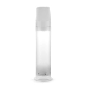 New Design 100ml pp Plastic Empty Airless Toothpaste Container Tube Airless Pump Toothpaste Dispenser Bottle