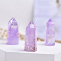 Natural Brazilian Amethyst Healing Crystals Points Crystal Wands for Sale