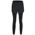 Women's Solid Mid Waist Breathable Quick Dry Plus Size Gym Fitness Yoga Leggings-Comfortable Workout Pants