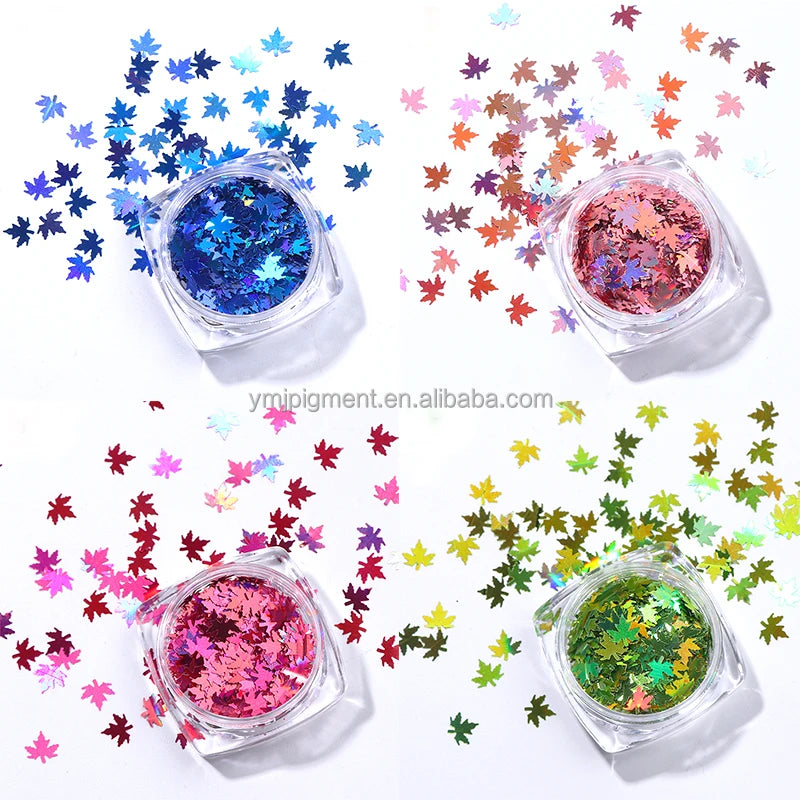 Wholesale Colorful Mickey Mouse Star Butterfly Flower Snow Shape Chunky Glitter Sequins for Christmas Decorations