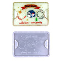 Early Riser DIY Resin Silicone Tray Molds Christmas Style Epoxy Resin Casting Molds Resin Crafts Work Board Chopping Board Molds