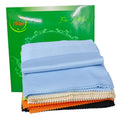 Fast Shipping 100Pcs/Box 15x15cm Eco-Friendly Magic Microfiber Cleaning Cloths for Glasses Mobile Screen & Jewelry Silver Polish