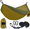 Camping Hammock Portable Parachute  Hammock Single or Double Hammock Camping Accessories for Outdoor Springs
