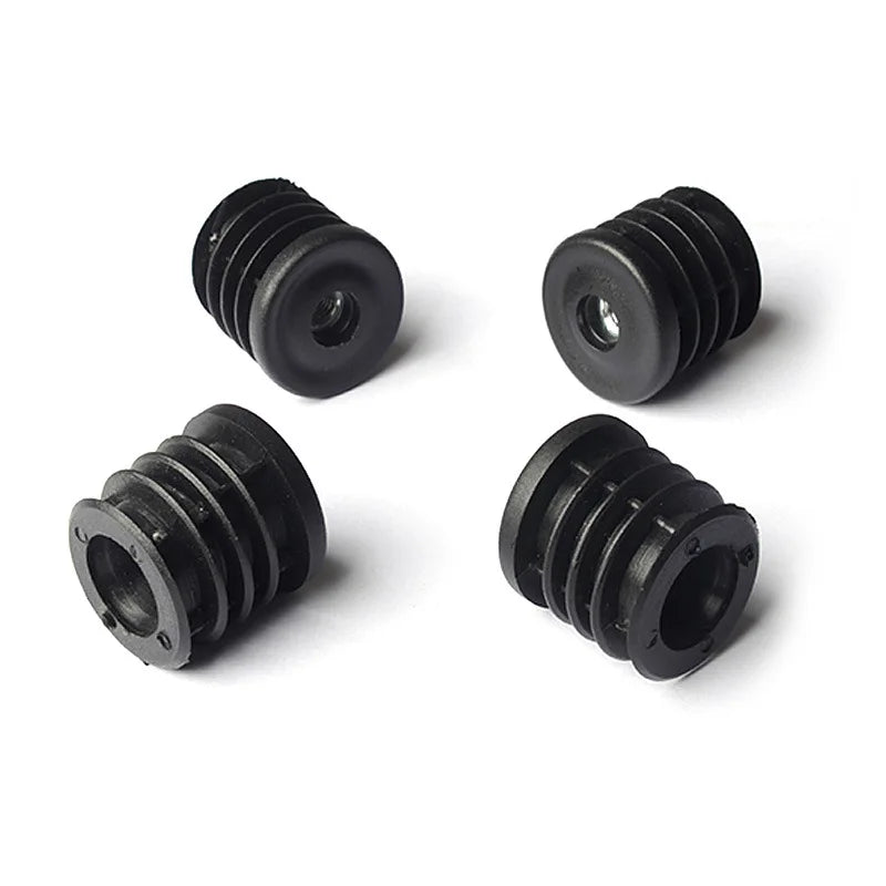 Round Plastic Plugs with Nut M6 M8 M10 Plastic square Pipe Plugs with Nut Hole Pipe End Nuts