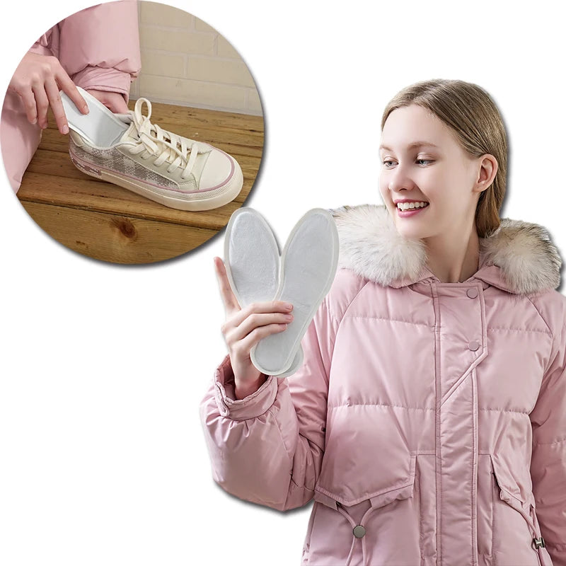 Winter Provide Warmth Pain Relief Tummy Heater Bag Warmer Pad Insole Foot Feet Toe Warmer