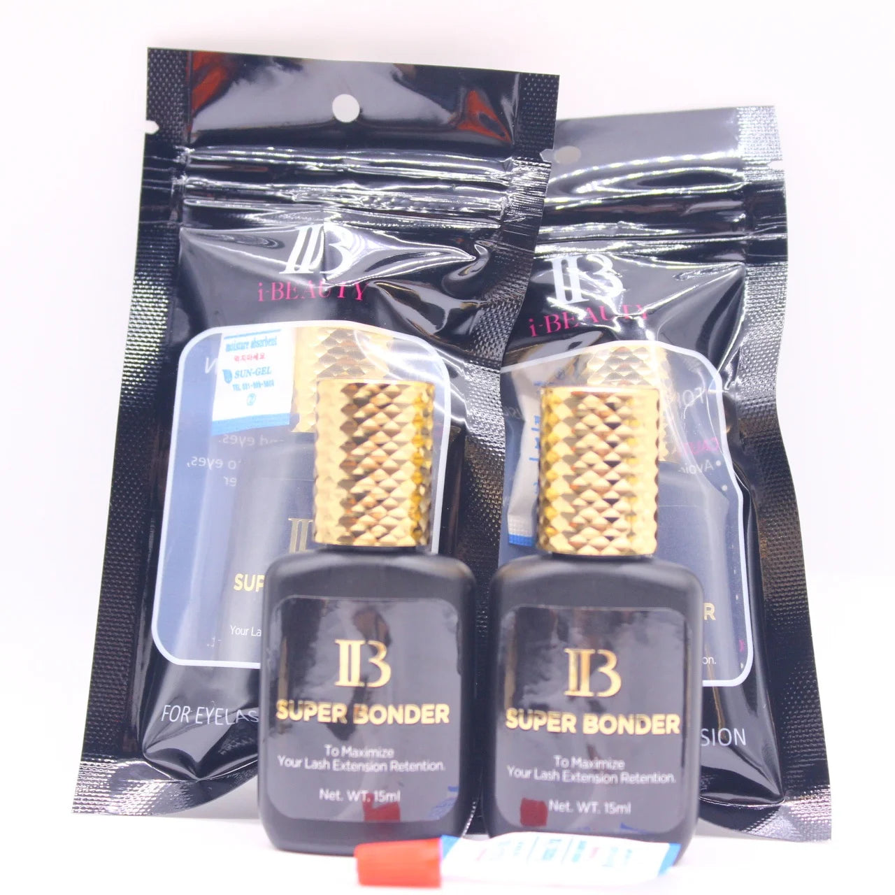 Wholesale Korea Eyelash Extensions super Bonder for Adhesive IB Super Bonder 15ml Glue Fortifier Primer