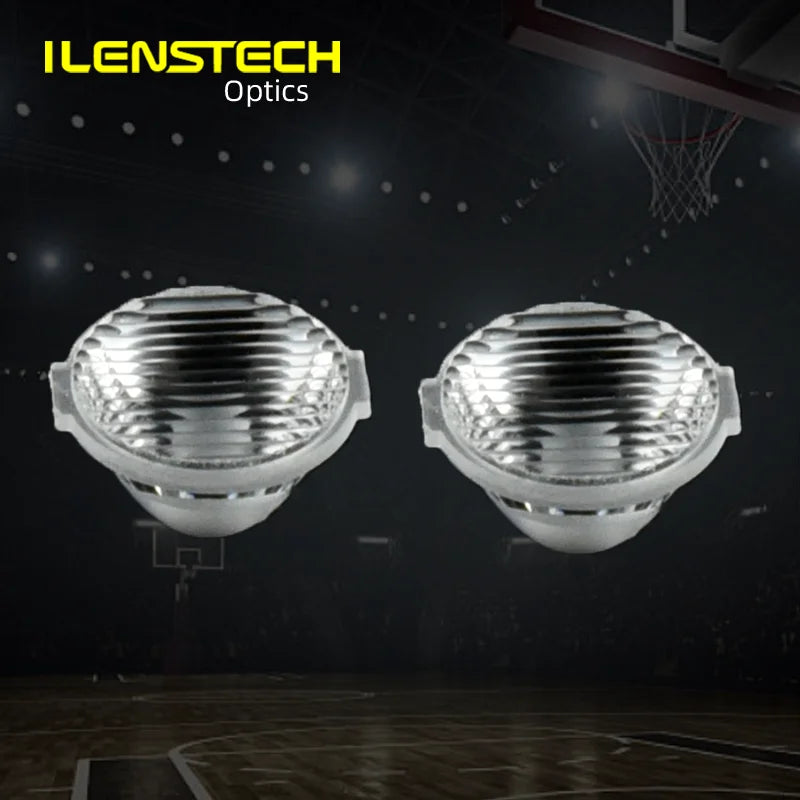 Ilenstech Optic Led Lens11mm for 3030 3535 Led Wall Washer Lens for Video Light Fill Light