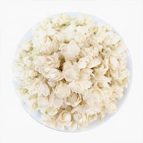 Wholesale Blooming High Quality Pure Jasmine Flowers Herb Buds No Added Scents Loose White Detox Flowers Tea