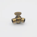 Two-way Retro Lighting Accessories Turning Joint Antique Wall Lamp Chandelier Accessories Metal Plating Universal Head