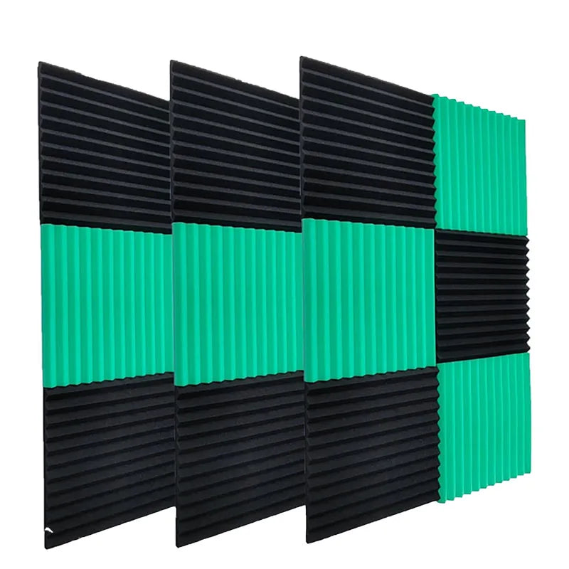 Woxin Green Polyurethane Waterproof Fireproof Soundproof Foam Acoustic Panels Home Wallpaper Soundproof Foam