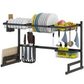 Multifunctional Stainless Steel Kitchen Tool Storage Shelf Drain Dish Rack
