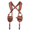 Tactical Concealed Gun Holster PU Leather Shoulder Underarm Holster