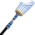 Extentool Light Durable Aluminum Extension Pole with Steel Basket and 3.6m Handle Fruit Picker Picking Garden Tool