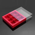 Eco Friendly 4 Piece Cheap Clear Favour Chocolate Truffle Boxes Packaging with Window
