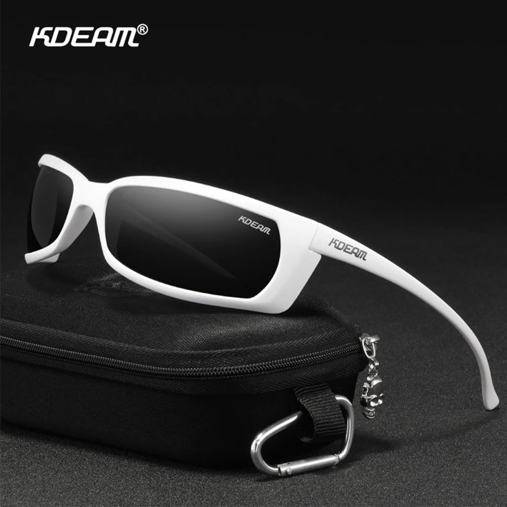 For Kdeam KD7004 TR90 Sport Cycling Sunglasses Polarized Performance Eyewear