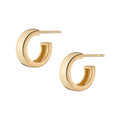 925 Sterling Silver Custom Fine Jewelry Earrings Women Designer Minimalist Korean Light Luxury Huggies Stud Earring for Girls