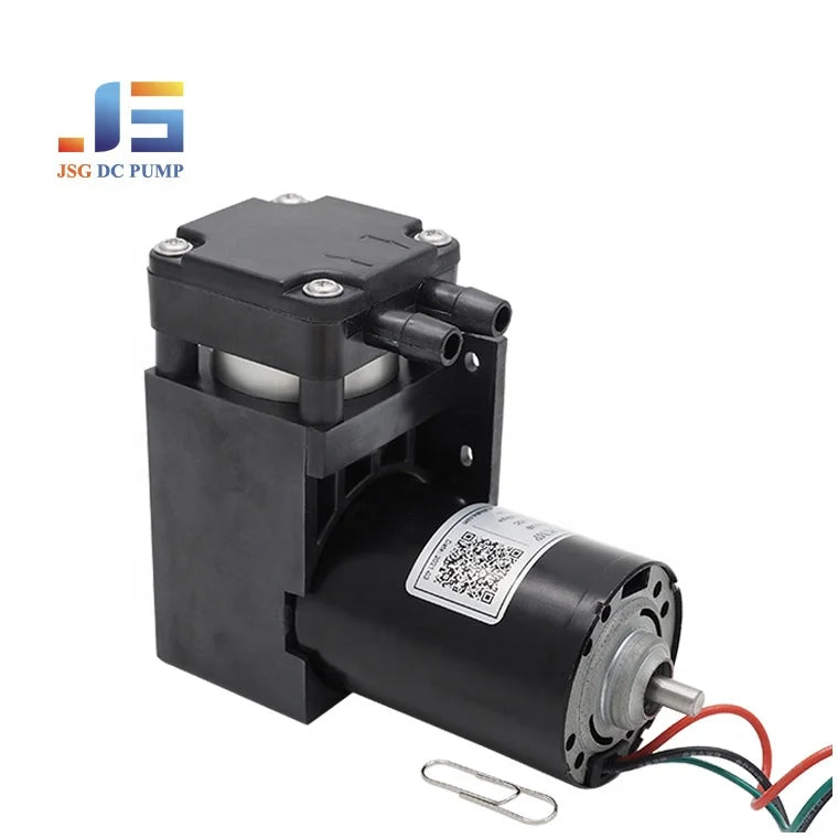 High Quality 12V/24V PWM System Micro Diaphragm Vacuum Air Pump Factory Electronic Piston Pump Structure