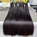 GDYhair Double Drawn 15A Top Grade Raw Virgin Indian Human Hair Bundles Straight Cuticle Aligned Brazilian Human Hair Bundles