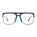 Oversize Whole Full Rim Frame Double Bridge Acetate Metal Glasses Frames Optical Eye Glasses Eyeglasses for Men for Women