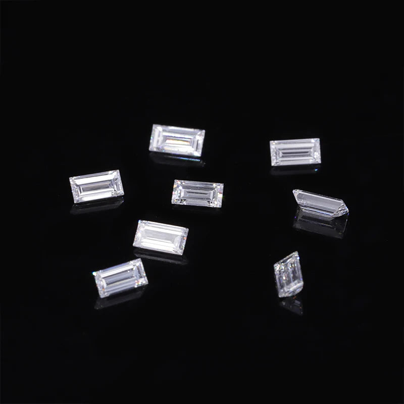 Starsgem baguette Step Cut Lab Diamond Loose Diamonds Hpht Diamond