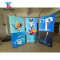 10-Second Assembly Folded LED Light Box Display Trade Show Equipment Seg Lightbox Booth Exhibition Stands