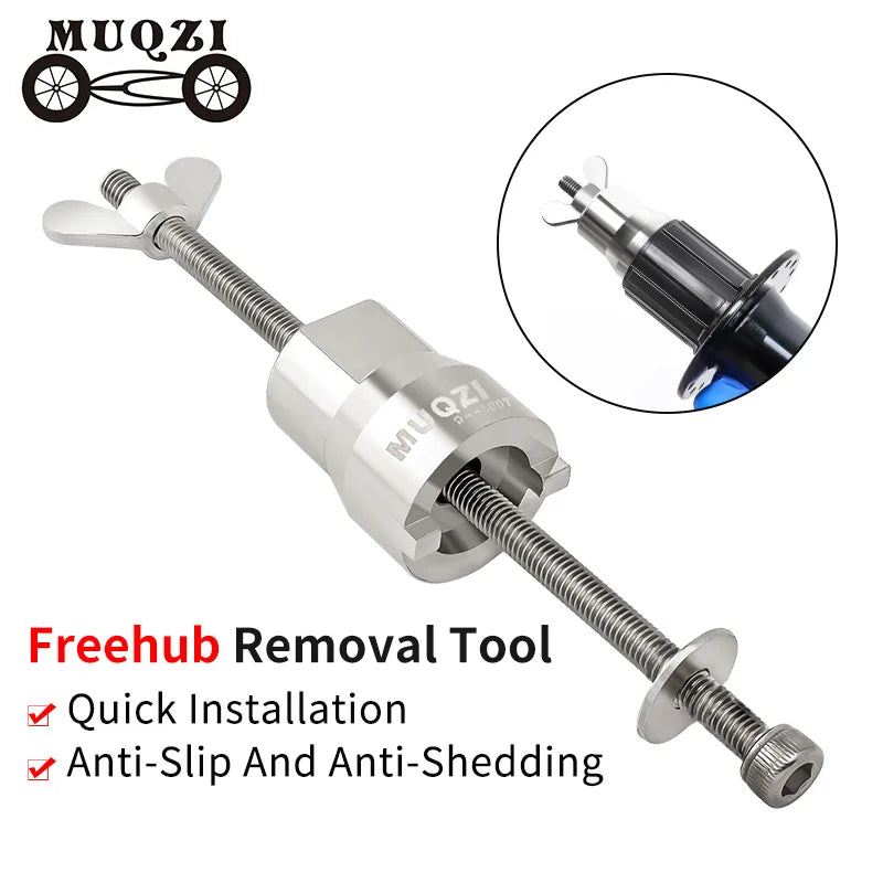 MUQZI Bicycle Hub Disassembly Tool Universal Road MTB Bike Hubs Tower Base Install Removal Tool