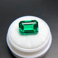 Lab Grown Green Color Gemstone Colombian Emerald