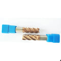 DLCC Diameter 12mm 2-Flute HRC 40~68  Parallel Shank 6-Flute Solid Tungsten Carbide Milling Cutter End Mill