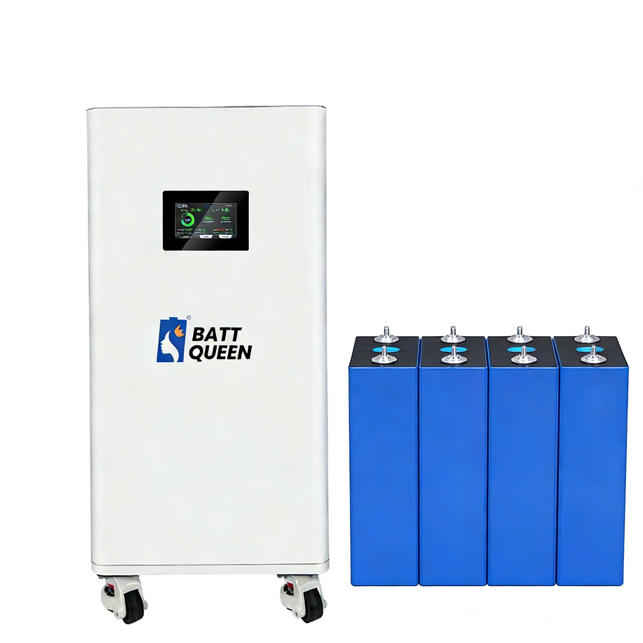 Poland Stock 16kwh 51.2V 16S 314AH 320AH LiFePO4 Battery 51.2V Kit and 16 Pieces EVE 314Ah Cells for Solar Energy Storage System
