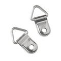 TS-K028 Iron Plain Photo Frame Hardware One Hole D Ring Hangers with Shoulder Head Screw Frame Accessories