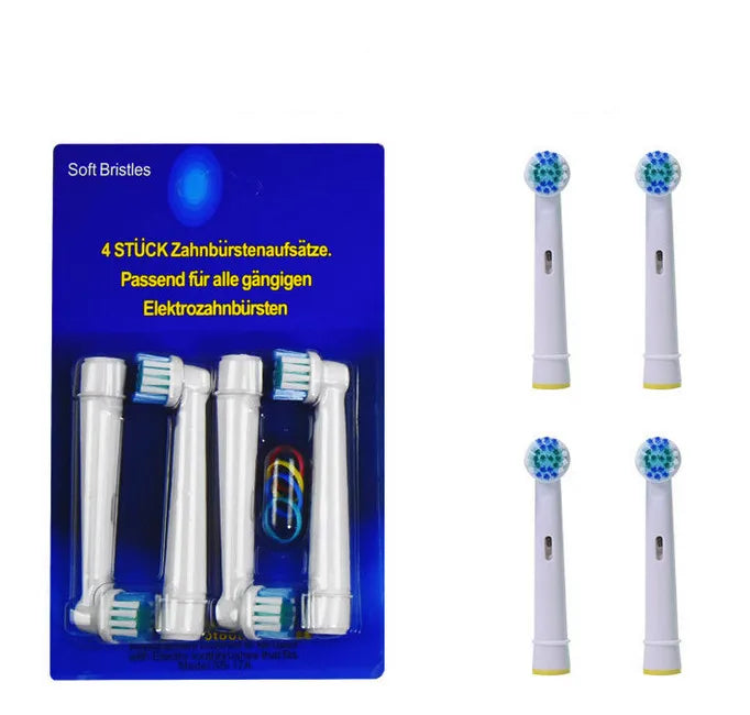 Or-Care Wholesale Price Electric Brush Heads Oral Hygiene SB-17A 4pcs Replaceable Toothbrush Head for Home Used