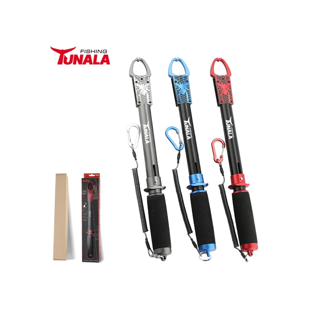 Lengthened Fish Controller ultra Long Control Large Object Aluminum Alloy Multifunctional Fish Lip Grip Luya Fishing Equipment