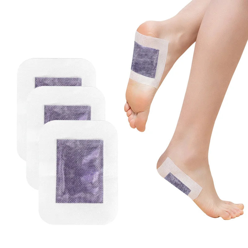 Free Samples of Natural Lavender Detox Foot Patch 6x8cm CE Certified 3 Year Shelf Life