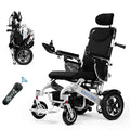 New Released Lightest Lithium Battery Electric Wheel Chair Lightweight Portable Foldable Electric Wheelchair With Long Distance MegaBDM